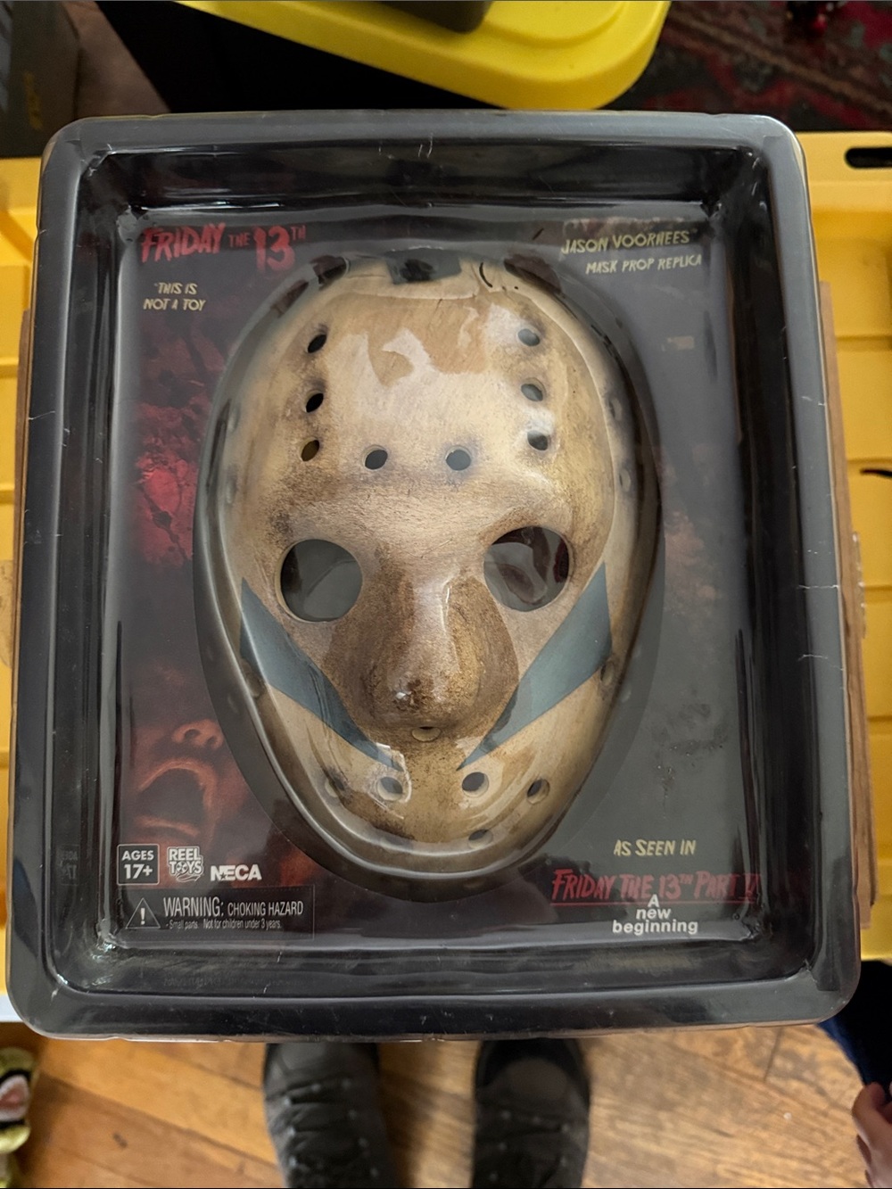 NECA Friday the 13th Jason Vorhees mask prop replica